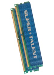 supertalent t800ux2gc4 2gb 2x1gb ddr2 pc6400 800mhz photo