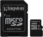 kingston sdc10g2 32gb micro sdhc 32gb uhs i class 10 sd adapter photo