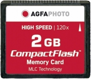 agfaphoto compact flash 2gb high speed 120x mlc photo