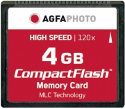 agfaphoto compact flash 4gb high speed 120x mlc photo