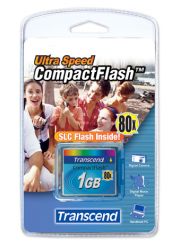 transcend compact flash 1gb 80x ultra photo