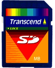 transcend secure digital 1gb photo