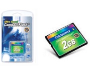 transcend compact flash 2gb 120x ultra photo