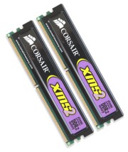 corsair xms2 ddr2 pc6400 800mhz dual channel kit 1gb 2x512mb photo