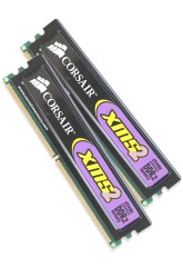 corsair twinx ddr2 5400 cl4 1gb 2x512mb dual channel kit photo