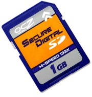 ocz secure digital 1gb 133x photo