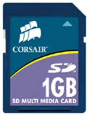 corsair secure digital 1gb photo