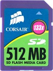 corsair cmfsd133 512mb secure digital 512mb photo
