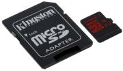 kingston sdca3 32gb 32gb micro sdhc uhs i u3 with adapter photo