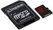 kingston sdca3 64gb 64gb micro sdxc uhs i u3 with adapter photo