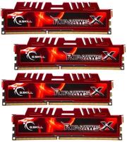 ram gskill f3 10666cl9q 8gbxl 8gb 4x2gb ddr3 pc3 10666 1333mhz ripjawsx quad channel kit photo