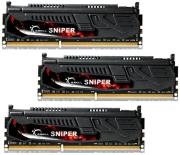 ram gskill f3 12800cl9t 12gbsr2 12gb 3x4gb ddr3 pc3 12800 1600mhz sniper triple channel kit photo