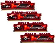 ram gskill f3 12800cl9q 16gbxl 16gb 4x4gb ddr3 pc3 12800 1600mhz ripjawsx quad channel kit photo