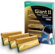 apacer giant ii 6gb 3x2gb ddr3 pc3 12800 x58 triple channel kit photo