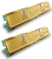 apacer 2gb 2x1gb ddr3 pc8500 1066mhz golden cover dual channel kit photo