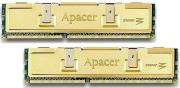 apacer 2gb 2x1gb ddr3 pc10600 1333mhz golden cover dual channel kit photo