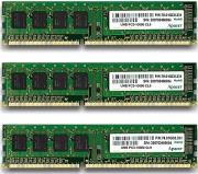 apacer 6gb 3x2gb ddr3 1333mhz cl9 triple channel kit photo