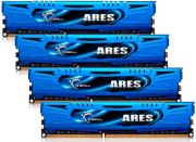 ram gskill f3 2133c9q 16gab 16gb 4x4gb ddr3 pc3 17000 2133mhz ares quad channel kit photo