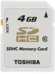 toshiba 4gb secure digital high capacity class 10 photo