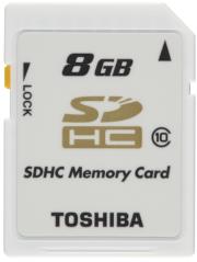 toshiba 8gb secure digital high capacity class 10 photo