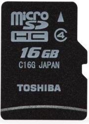 toshiba 16gb micro sd high capacity class 4 with adapter photo
