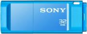 sony usm32gxl microvault x series 32gb usb30 flash drive blue photo
