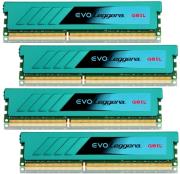 ram geil gel316gb2133c11qc 16gb 4x4gb ddr3 pc3 17000 2133mhz evo leggera quad channel kit photo