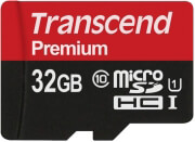 transcend ts32gusdcu1 32gb micro sdhc class 10 uhs i 300x premium photo