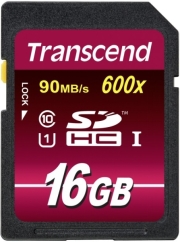 transcend ts16gsdhc10u1 16gb sdhc class 10 uhs i 600x ultimate photo