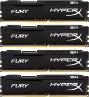 ram hyperx hx424c15fbk4 32 32gb 4x8gb ddr4 2400mhz hyperx fury black series quad channel kit photo