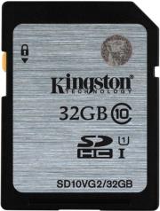 kingston sd10vg2 32gb 32gb sdhc class 10 uhs i photo