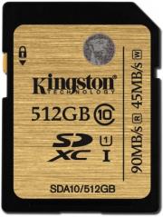 kingston sda10 512gb 512gb sdxc class 10 uhs i ultimate flash card photo