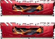 ram gskill f4 2800c16d 16grr 16gb 2x8gb ddr4 2800mhz ripjaws 4 red dual channel kit photo