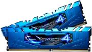 ram gskill f4 3000c15d 16grbb 16gb 2x8gb ddr4 3000mhz ripjaws 4 blue dual channel kit photo