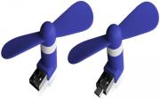 xlayer mini fan 2 in 1 micro usb usb blue photo xlayer mini fan 2 in 1 micro usb usb blue photo