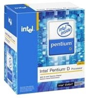 intel pentium d 805 266 ghz lga775 533 fsb box photo