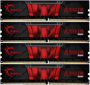 ram gskill f4 2400c15q 64gis 64gb 4x16gb ddr4 2400mhz aegis quad channel kit photo