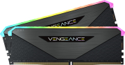 ram corsair cmn32gx4m2z3600c16 vengeance rgb rt black 32gb 2x16gb ddr4 3600mhz dual kit photo