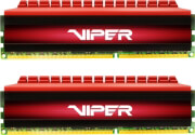 ram patriot pv432g320c6k viper 4 series 32gb 2x16gb ddr4 3200mhz black red dual kit photo