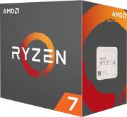 cpu amd ryzen 7 1700 370ghz 8 core with wraith spire cooler box photo