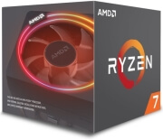 cpu amd ryzen 7 2700x 435ghz 8 core with wraith prism box photo