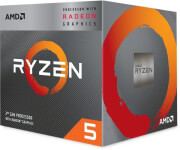 cpu amd ryzen 5 3400g 370ghz 4 core with wraith spire box photo