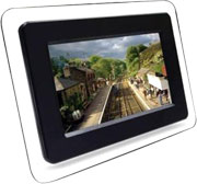 vd tech digital photo frame 7 black photo