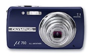 olympus mju760 dark blue photo