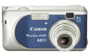 canon powershot a430 blue photo