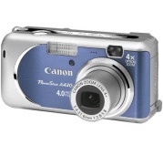 canon powershot a460 blue photo