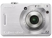 sony cybershot dsc w55 silver photo