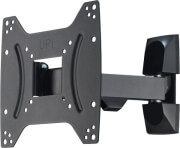 hama 118100 fullmotion tv wall bracket 19 48 black photo