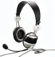 hama 57157 hs 10 zebra black pc headset photo