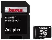 hama 55111 2x16gb micro sdhc class 4 sd adapter photo